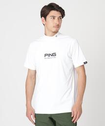 【PING APPAREL】半袖ハイネックシャツ (MENS)