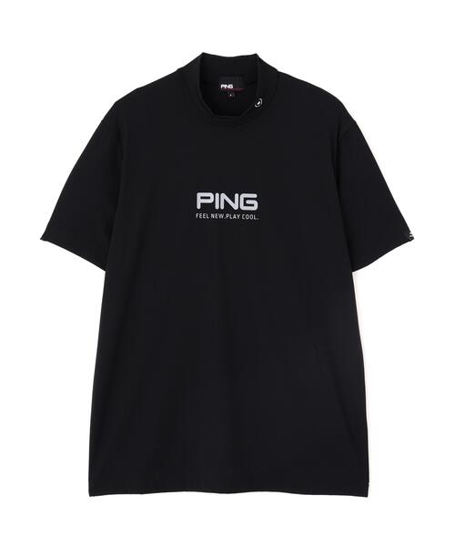 PING(ピン)の「【PING APPAREL】半袖ハイネックシャツ (MENS)(Tシャツ/カットソー・メンズ・グレー/ブルー/ホワイト/ブラック・LL1/L/LL/M/S)」の7枚目の写真