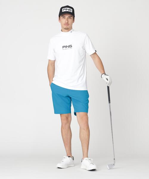PING(ピン)の「【PING APPAREL】半袖ハイネックシャツ (MENS)(Tシャツ/カットソー・メンズ・グレー/ブルー/ホワイト/ブラック・LL1/L/LL/M/S)」の16枚目の写真