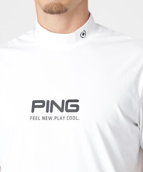 PING(ピン)の「【PING APPAREL】半袖ハイネックシャツ (MENS)(Tシャツ/カットソー・メンズ・グレー/ブルー/ホワイト/ブラック・LL1/L/LL/M/S)」の21枚目の写真