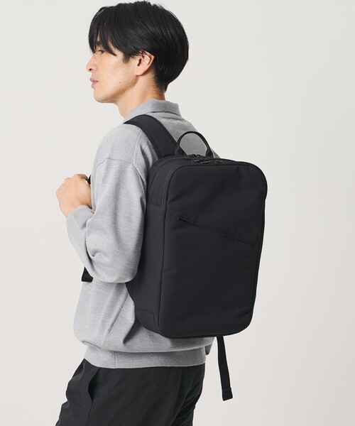 BEAUTY&YOUTH UNITED ARROWS(ビューティーアンドユースユナイテッドアローズ)の「【WEB限定】小松マテーレ コンパクト リュック(バックパック/リュック・メンズ・ブラック・FREE)」の10枚目の写真