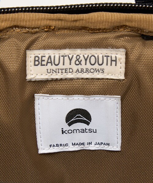 BEAUTY&YOUTH UNITED ARROWS(ビューティーアンドユースユナイテッドアローズ)の「【WEB限定】小松マテーレ コンパクト リュック(バックパック/リュック・メンズ・ブラック・FREE)」の7枚目の写真