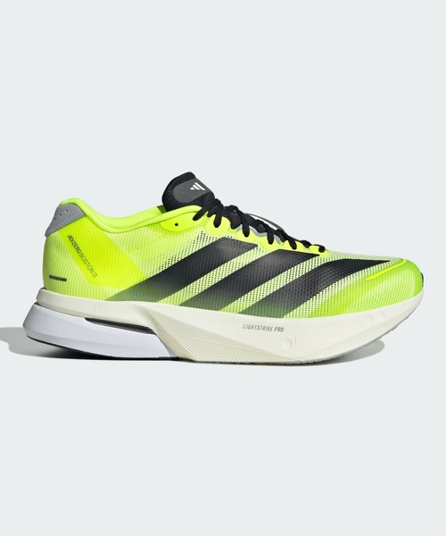 adidas(アディダス)の「アディゼロ ボストン 13 / Adizero Boston 13 / アディダス adidas(スニーカー・メンズ・イエロー・24.0cm/24.5cm/25.0cm/25.5cm/26.0cm/26.5cm/27.0cm/27.5cm/28.0cm/28.5cm/29.0cm)」の1枚目の写真