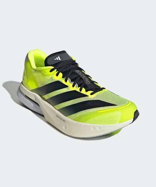 adidas(アディダス)の「アディゼロ ボストン 13 / Adizero Boston 13 / アディダス adidas(スニーカー・メンズ・イエロー・24.0cm/24.5cm/25.0cm/25.5cm/26.0cm/26.5cm/27.0cm/27.5cm/28.0cm/28.5cm/29.0cm)」の2枚目の写真