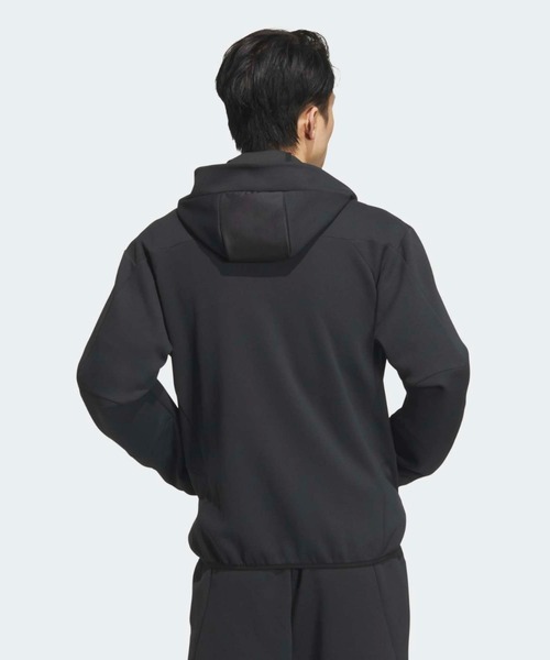 adidas(アディダス)の「アディダスアダプテーション レギュラーフィット フード付きフルジップトラックトップ / ジャージ / アディダス adidas(マウンテンパーカー・メンズ・ブラック・SMALL/X-LARGE/3XL/LARGE/MEDIUM/X-SMALL/XX-LARGE)」の2枚目の写真