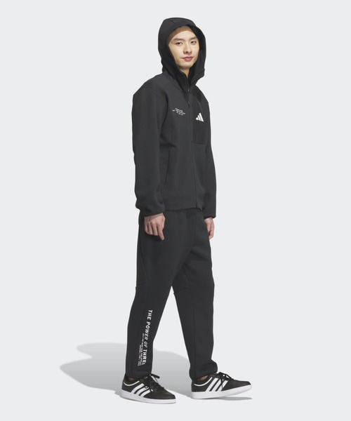 adidas(アディダス)の「アディダスアダプテーション レギュラーフィット フード付きフルジップトラックトップ / ジャージ / アディダス adidas(マウンテンパーカー・メンズ・ブラック・SMALL/X-LARGE/3XL/LARGE/MEDIUM/X-SMALL/XX-LARGE)」の3枚目の写真