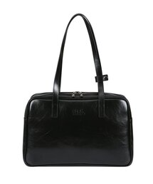 Trapezoid Shoulder Bag (black)