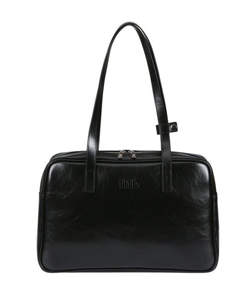 FILLINTHEBLANK(フィルインザブランク)の「Trapezoid Shoulder Bag (black)(ショルダーバッグ・レディース・その他・FREE)」の1枚目の写真