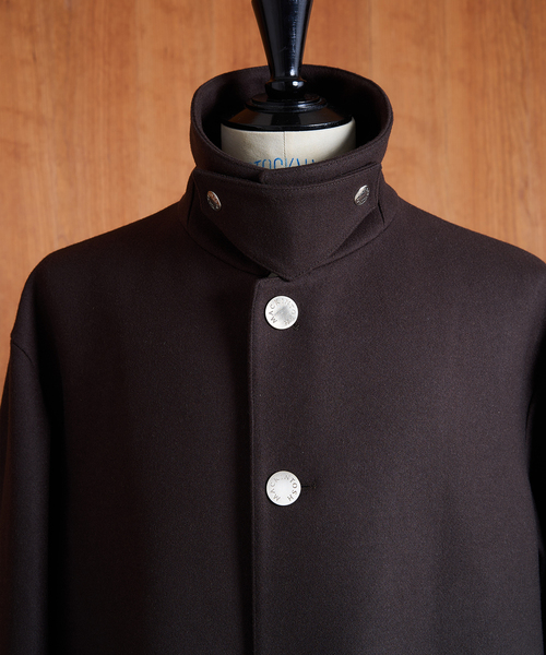 Mackintosh(マッキントッシュ)の「MACKINTOSH(マッキントッシュ) 別注 HUMBIE/ハンビー SL(ステンカラーコート・メンズ・ブラック/ブラウン/ネイビー・38/36/34/32)」の11枚目の写真