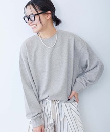 カラフルスウェット 綿100%裏毛 無地 大人トレーナー