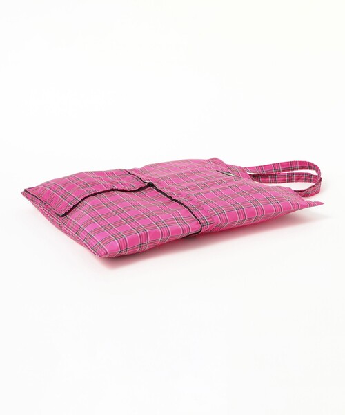 BEAMS BOY（ビームスボーイ）の「BAG'n'NOUN / RETRO 2WAY PACK CHECK（トートバッグ・レディース・ピンク・ONE SIZE）」の3枚目の写真