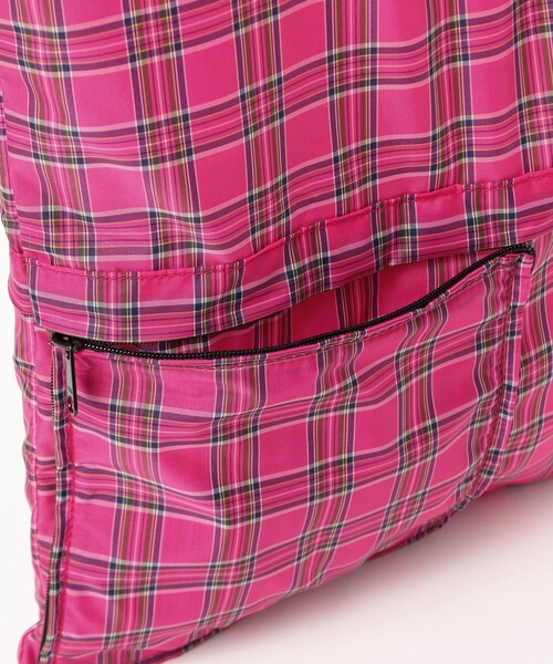 BEAMS BOY（ビームスボーイ）の「BAG'n'NOUN / RETRO 2WAY PACK CHECK（トートバッグ・レディース・ピンク・ONE SIZE）」の6枚目の写真