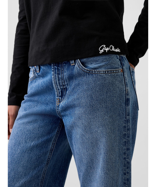 GAP(ギャップ)の「クロップド ボートネックTシャツ(Tシャツ/カットソー・レディース・ホワイト/ネイビー/ブラック・XS/S/M/L/XL/XXS)」の11枚目の写真