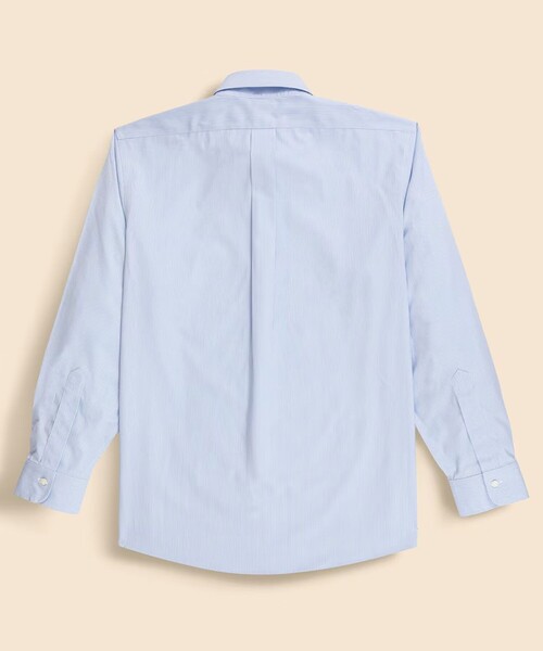 BROOKS BROTHERS(ブルックスブラザーズ)の「ストレッチドビー ピンストライプ ドレスシャツ Regular Fit(シャツ/ブラウス・メンズ・ブルー・17-33/17-32/16 1/2-34/15 1/2-32/15-33/15-32/15-31/14 1/2-32/14 1/2-31/16 1/2-33/16 1/2-32/16-33/16-32/16-31/15 1/2-33/17 1/2-34/17-34/15 1/2-31)」の3枚目の写真