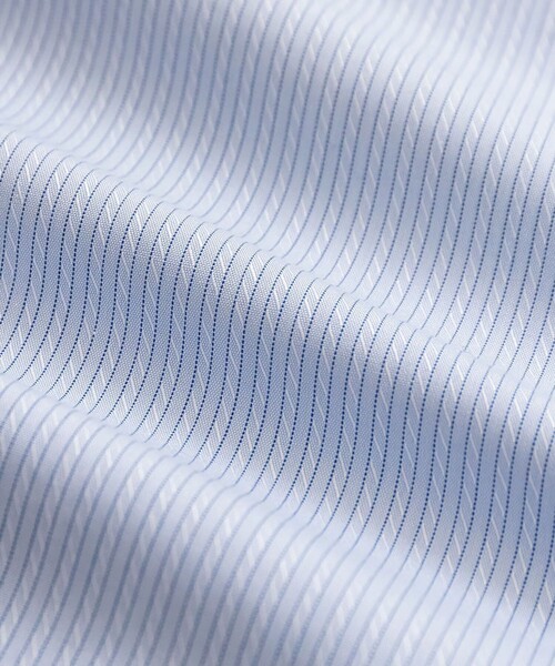 BROOKS BROTHERS(ブルックスブラザーズ)の「ストレッチドビー ピンストライプ ドレスシャツ Regular Fit(シャツ/ブラウス・メンズ・ブルー・17-33/17-32/16 1/2-34/15 1/2-32/15-33/15-32/15-31/14 1/2-32/14 1/2-31/16 1/2-33/16 1/2-32/16-33/16-32/16-31/15 1/2-33/17 1/2-34/17-34/15 1/2-31)」の4枚目の写真