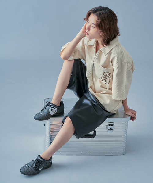 PARIS SAINT-GERMAIN(パリサンジェルマン)の「【Paris Saint-Germain / パリ・サン=ジェルマン】 JP Denim Zip Shirts2(シャツ/ブラウス・メンズ・アイボリー/ブルー系その他・MEDIUM/LARGE/X-LARGE)」の3枚目の写真