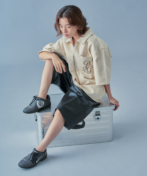 PARIS SAINT-GERMAIN(パリサンジェルマン)の「【Paris Saint-Germain / パリ・サン=ジェルマン】 JP Denim Zip Shirts2(シャツ/ブラウス・メンズ・アイボリー/ブルー系その他・MEDIUM/LARGE/X-LARGE)」の4枚目の写真