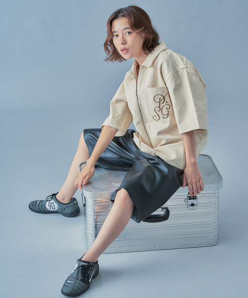 PARIS SAINT-GERMAIN(パリサンジェルマン)の「【Paris Saint-Germain / パリ・サン=ジェルマン】 JP Denim Zip Shirts2(シャツ/ブラウス・メンズ・アイボリー/ブルー系その他・MEDIUM/LARGE/X-LARGE)」の5枚目の写真