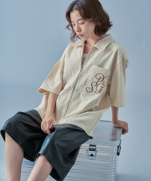 PARIS SAINT-GERMAIN(パリサンジェルマン)の「【Paris Saint-Germain / パリ・サン=ジェルマン】 JP Denim Zip Shirts2(シャツ/ブラウス・メンズ・アイボリー/ブルー系その他・MEDIUM/LARGE/X-LARGE)」の6枚目の写真