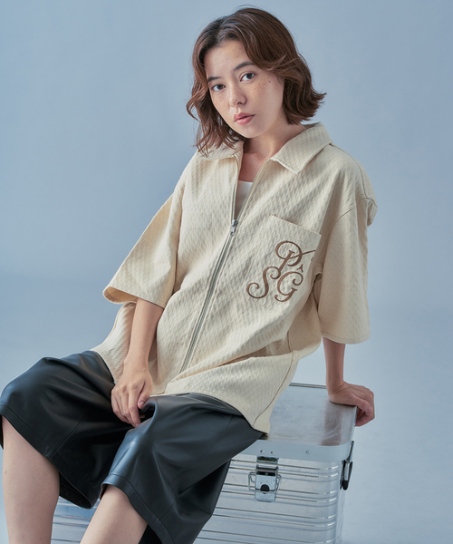 PARIS SAINT-GERMAIN(パリサンジェルマン)の「【Paris Saint-Germain / パリ・サン=ジェルマン】 JP Denim Zip Shirts2(シャツ/ブラウス・メンズ・アイボリー/ブルー系その他・MEDIUM/LARGE/X-LARGE)」の7枚目の写真