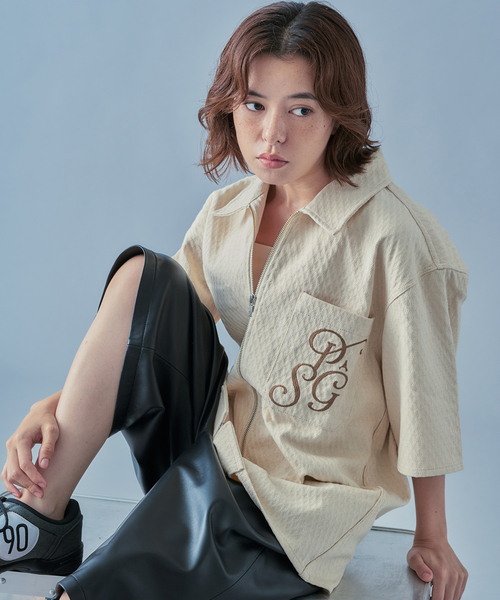 PARIS SAINT-GERMAIN(パリサンジェルマン)の「【Paris Saint-Germain / パリ・サン=ジェルマン】 JP Denim Zip Shirts2(シャツ/ブラウス・メンズ・アイボリー/ブルー系その他・MEDIUM/LARGE/X-LARGE)」の8枚目の写真