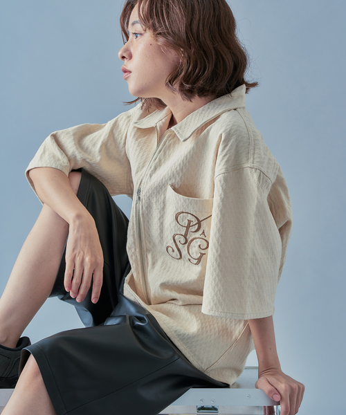 PARIS SAINT-GERMAIN(パリサンジェルマン)の「【Paris Saint-Germain / パリ・サン=ジェルマン】 JP Denim Zip Shirts2(シャツ/ブラウス・メンズ・アイボリー/ブルー系その他・MEDIUM/LARGE/X-LARGE)」の10枚目の写真