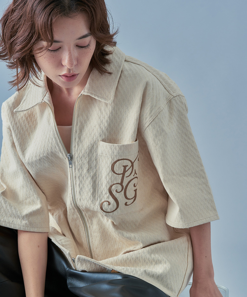 PARIS SAINT-GERMAIN(パリサンジェルマン)の「【Paris Saint-Germain / パリ・サン=ジェルマン】 JP Denim Zip Shirts2(シャツ/ブラウス・メンズ・アイボリー/ブルー系その他・MEDIUM/LARGE/X-LARGE)」の11枚目の写真
