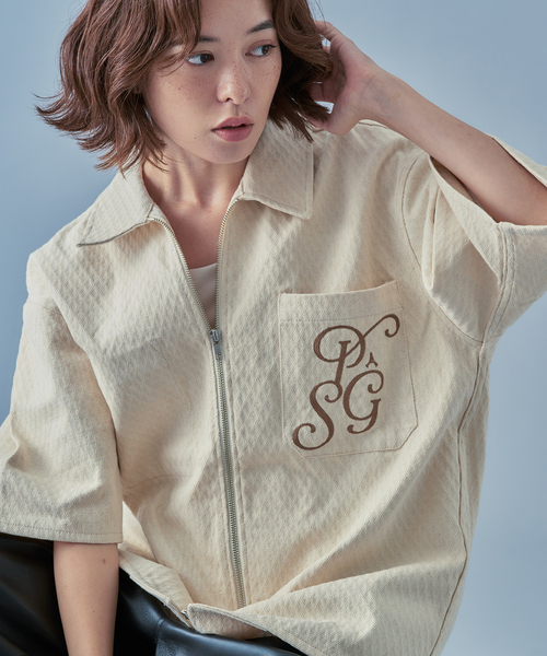 PARIS SAINT-GERMAIN(パリサンジェルマン)の「【Paris Saint-Germain / パリ・サン=ジェルマン】 JP Denim Zip Shirts2(シャツ/ブラウス・メンズ・アイボリー/ブルー系その他・MEDIUM/LARGE/X-LARGE)」の13枚目の写真