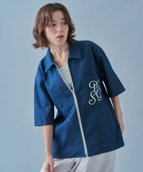 PARIS SAINT-GERMAIN(パリサンジェルマン)の「【Paris Saint-Germain / パリ・サン=ジェルマン】 JP Denim Zip Shirts2(シャツ/ブラウス・メンズ・アイボリー/ブルー系その他・MEDIUM/LARGE/X-LARGE)」の19枚目の写真