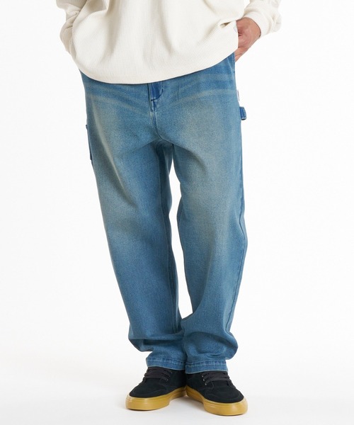 ELEMENT（エレメント）の「ELEMENT メンズ SHOD PANTS PAINTER デニムパンツ 【2026年秋冬モデル】/エレメントワードテーパードペインターパンツ（デニムパンツ・メンズ・ブルー系その他2/ブルー系その他/ブラック系その他・LARGE/X-LARGE/MEDIUM）」の3枚目の写真