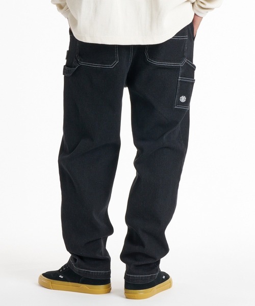 ELEMENT（エレメント）の「ELEMENT メンズ SHOD PANTS PAINTER デニムパンツ 【2026年秋冬モデル】/エレメントワードテーパードペインターパンツ（デニムパンツ・メンズ・ブルー系その他2/ブルー系その他/ブラック系その他・LARGE/X-LARGE/MEDIUM）」の11枚目の写真