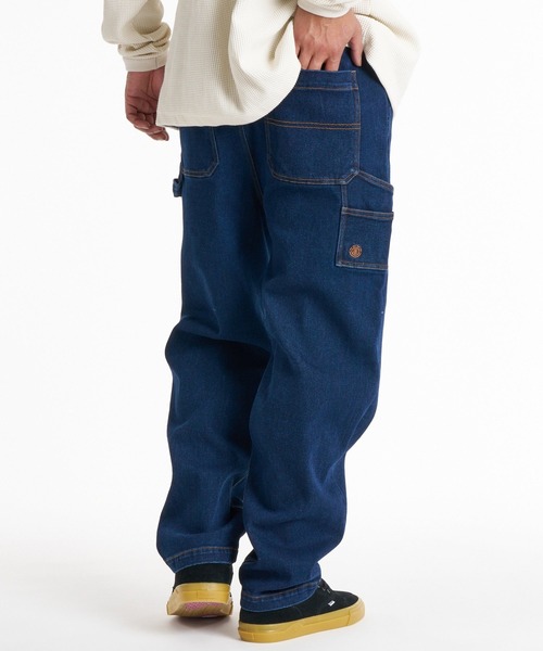 ELEMENT（エレメント）の「ELEMENT メンズ SHOD PANTS PAINTER デニムパンツ 【2026年秋冬モデル】/エレメントワードテーパードペインターパンツ（デニムパンツ・メンズ・ブルー系その他2/ブルー系その他/ブラック系その他・LARGE/X-LARGE/MEDIUM）」の4枚目の写真