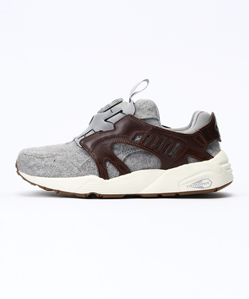 PUMA（プーマ）の「【PUMA】DISC BLAZE FELT（スニーカー・レディース・グレー・24.5cm）」の2枚目の写真