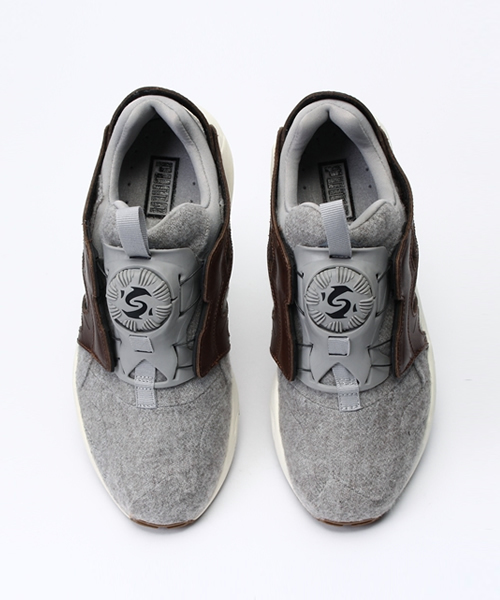 PUMA（プーマ）の「【PUMA】DISC BLAZE FELT（スニーカー・レディース・グレー・24.5cm）」の5枚目の写真