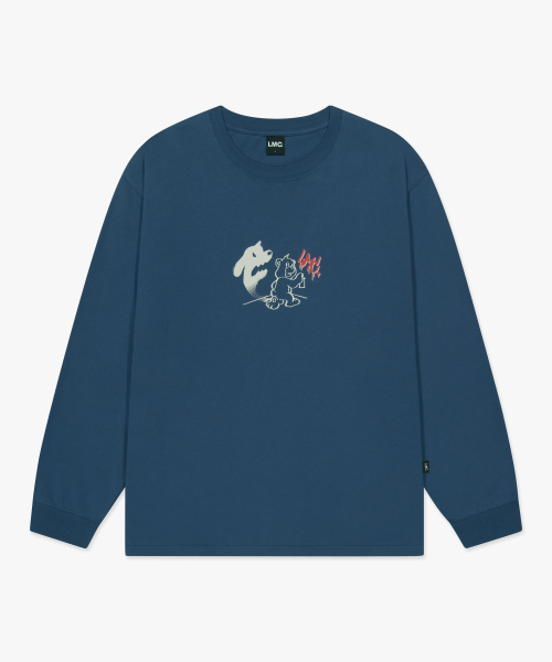 LMCの「SKETCH BEAR LONG SLV TEE vintage blue(Tシャツ/カットソー・レディース・その他・SMALL/X-LARGE/LARGE/MEDIUM)」の5枚目の写真