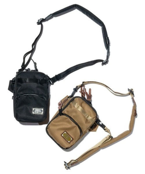 AS2OV(アッソブ)の「【AS2OV/アッソブ】 CORDURADOBBY 305D WALLET SHOULDER / ウォレット ショルダーバッグ(ショルダーバッグ・メンズ・カーキ/ブラック・FREE)」の5枚目の写真