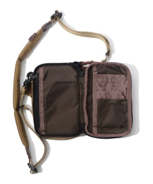 AS2OV(アッソブ)の「【AS2OV/アッソブ】 CORDURADOBBY 305D WALLET SHOULDER / ウォレット ショルダーバッグ(ショルダーバッグ・メンズ・カーキ/ブラック・FREE)」の6枚目の写真