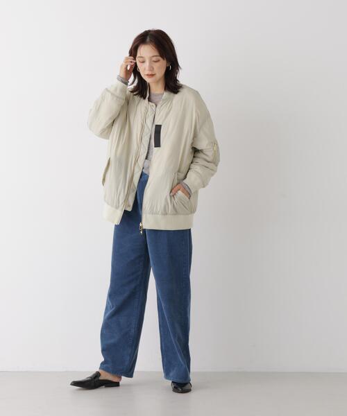TAION(タイオン)の「TAION/別注 リバーシブルMA-1(MA-1・レディース・ブラック/ベージュ・FREE)」の18枚目の写真