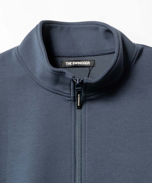 SWINGGGR(スウィンガー)の「THE SWINGGGR/ザ スウィンガー/SWG AIR CORE HALF ZIP(スウェット・メンズ・ネイビー/ブラック・2/3)」の7枚目の写真