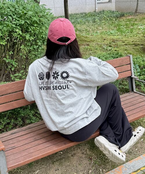 HAVISM(ヘビズム)の「NAME CARD L/S Tシャツ(グレー)(Tシャツ/カットソー・レディース・その他・FREE)」の7枚目の写真