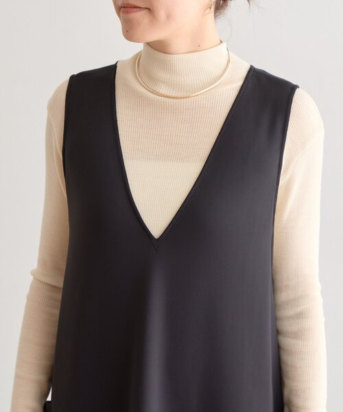 BEARDSLEY(ビアズリー)の「《完売サイズ追加検討中》ダンボールコクーンワンピース(ワンピース・レディース・ブラック・0/1)」の11枚目の写真