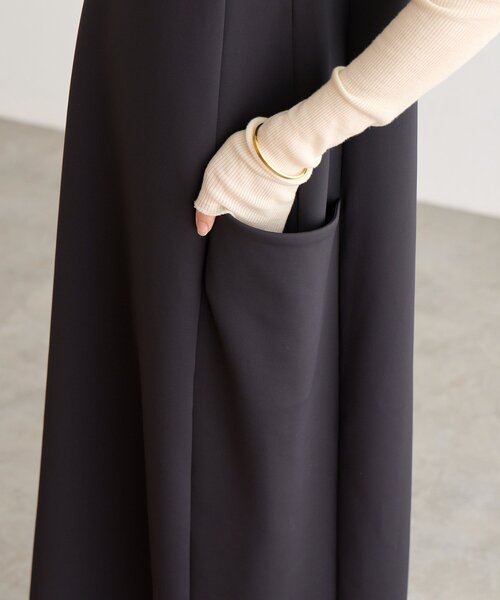 BEARDSLEY(ビアズリー)の「《完売サイズ追加検討中》ダンボールコクーンワンピース(ワンピース・レディース・ブラック・0/1)」の20枚目の写真