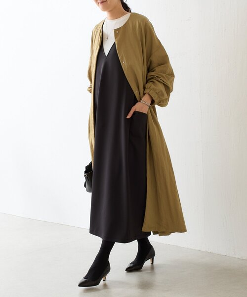 BEARDSLEY(ビアズリー)の「《完売サイズ追加検討中》ダンボールコクーンワンピース(ワンピース・レディース・ブラック・0/1)」の14枚目の写真