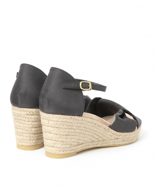 GLOBAL WORK(グローバルワーク)の「ヒネリジュートウエッジ/711566(サンダル・レディース・ホワイト/ブラック/ブルー/グリーン系カモフラージュ・SMALL/MEDIUM/LARGE)」の6枚目の写真