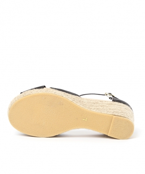 GLOBAL WORK(グローバルワーク)の「ヒネリジュートウエッジ/711566(サンダル・レディース・ホワイト/ブラック/ブルー/グリーン系カモフラージュ・SMALL/MEDIUM/LARGE)」の7枚目の写真