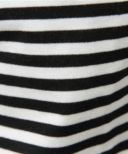 one after another NICE CLAUP（ワンアフターアナザーナイスクラップ）の「フリル袖Ｔシャツ（Tシャツ/カットソー・レディース・カーキ/その他/その他12/オフホワイト/グレー・FREE）」の7枚目の写真
