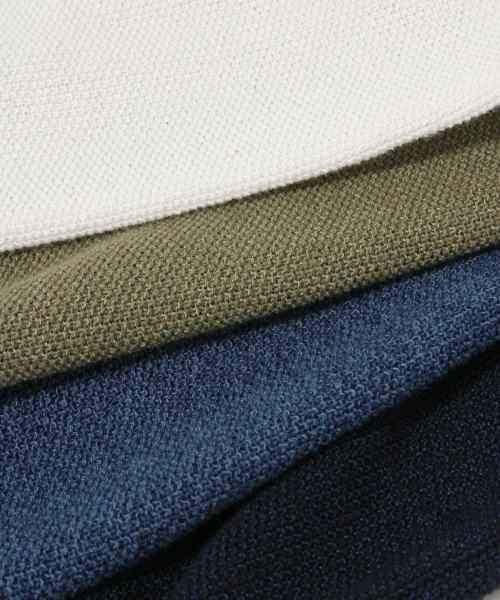 RAGEBLUE（レイジブルー）の「強撚ニット半袖/722256（ニット/セーター・メンズ・ホワイト/グリーン/ネイビー/ブルー/ブルー系その他・MEDIUM/LARGE）」の17枚目の写真