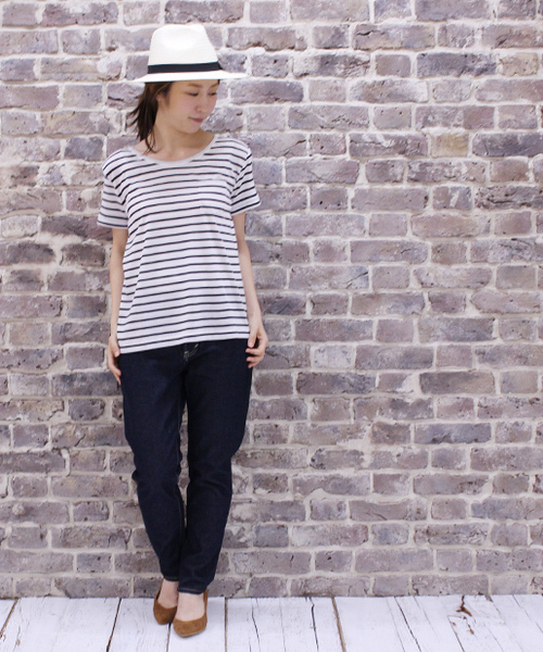 CIAOPANIC TYPY（チャオパニックティピー）の「クルーネックポケットTee（Tシャツ/カットソー・レディース・その他19/オフホワイト/ブラック・FREE）」の12枚目の写真