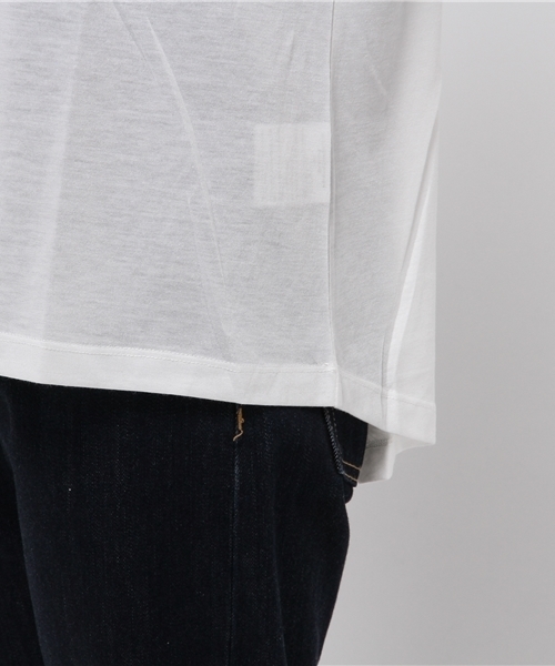 CIAOPANIC TYPY（チャオパニックティピー）の「クルーネックポケットTee（Tシャツ/カットソー・レディース・その他19/オフホワイト/ブラック・FREE）」の10枚目の写真