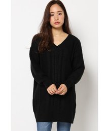 VENCEEXCHANGE | ＊Vネックケーブルワンピース(ワンピース)